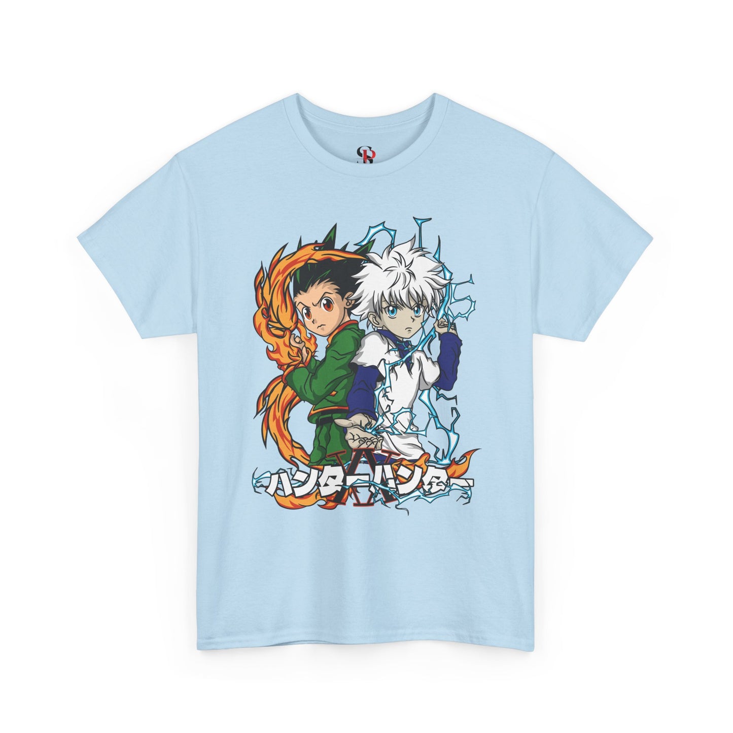 Gon and Killua Duo Unisex Heavy Cotton T-Shirt | Hunter x Hunter Anime Tee