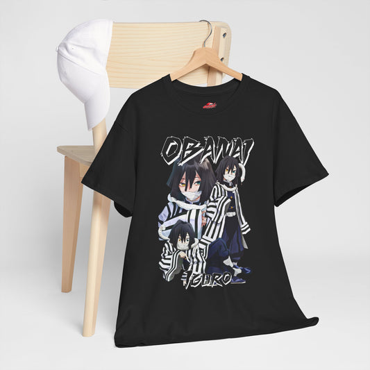 Obanai Iguro Serpent Hashira T-Shirt | Anime-Inspired Streetwear | Unisex Manga Tee