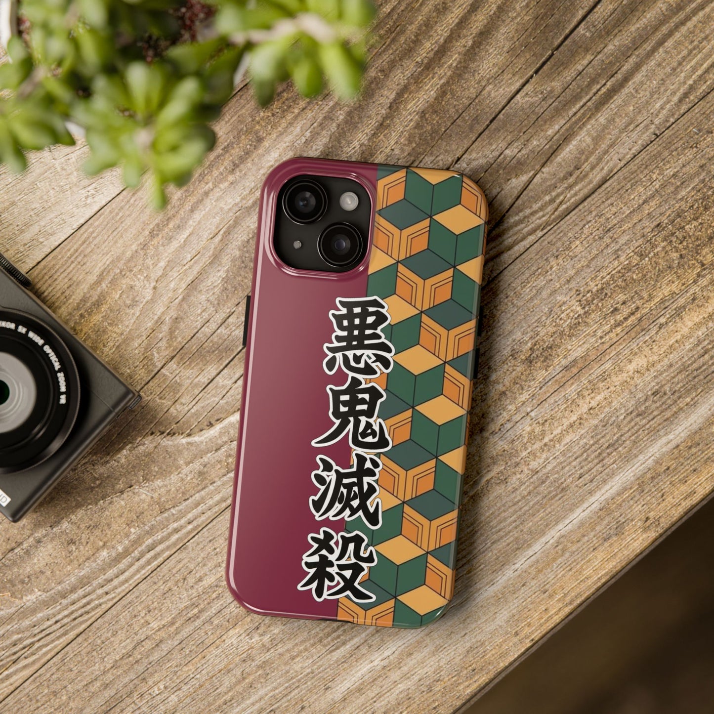 Water Pillar Haori Double Layered Phone Case