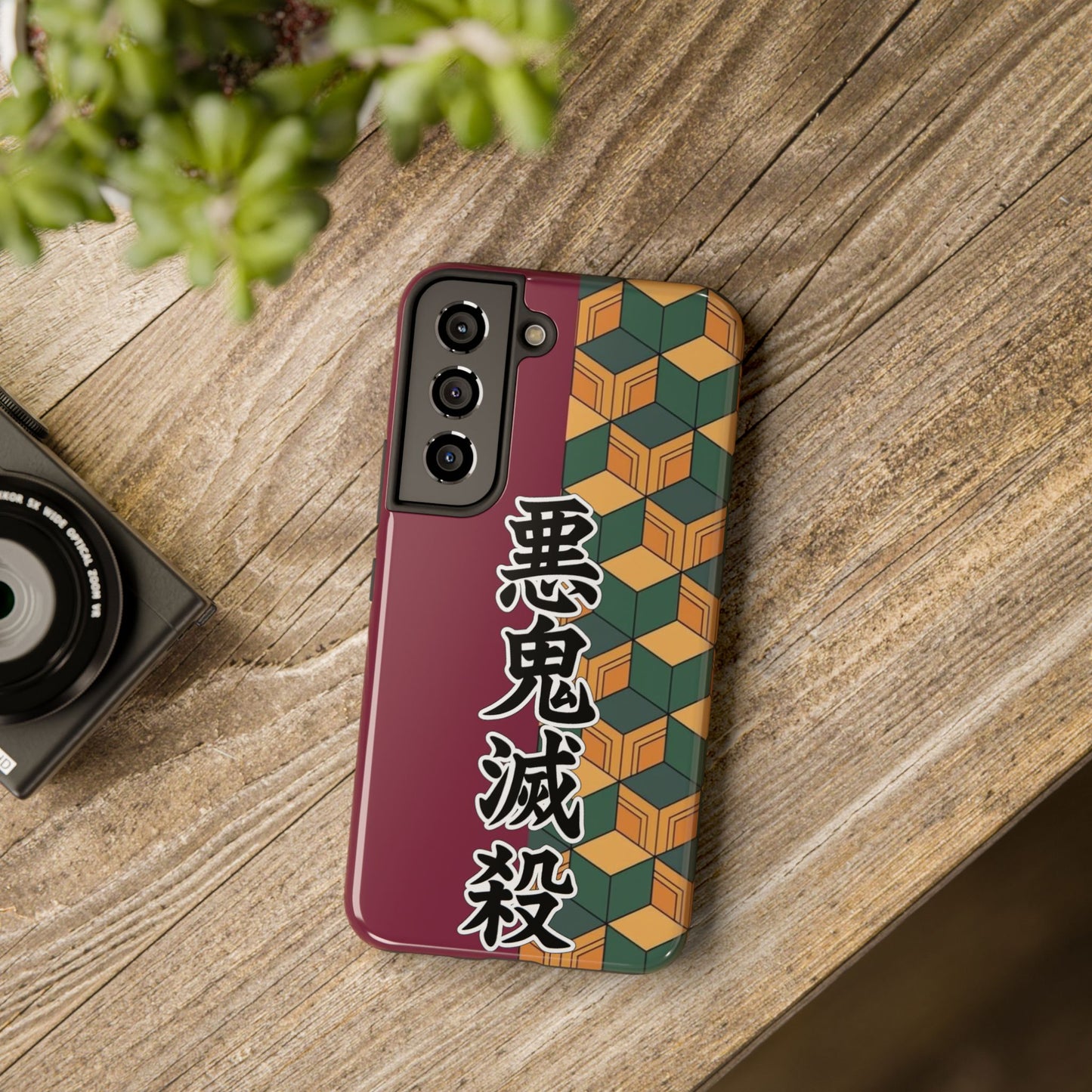 Water Pillar Haori Double Layered Phone Case