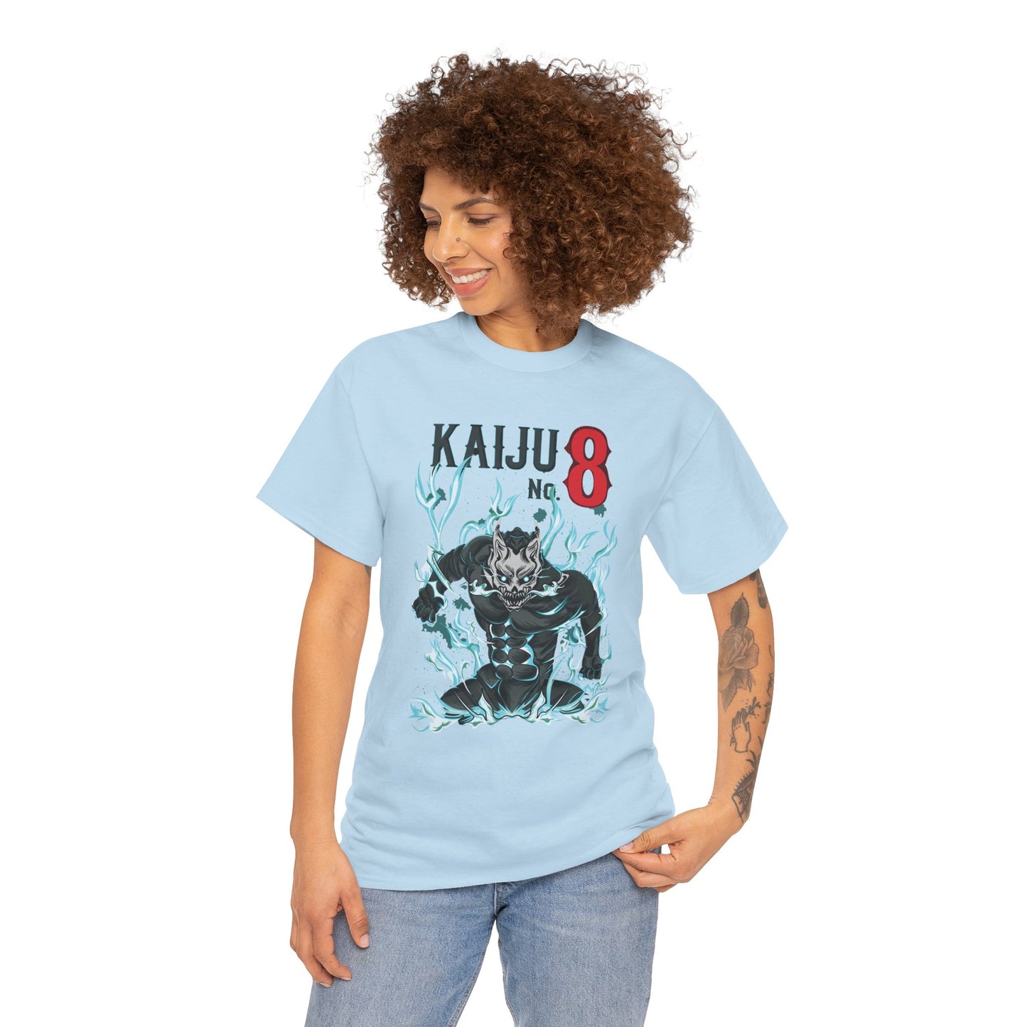 Infernal Surge Unisex Heavy Cotton T-Shirt | Kaiju No. 8 Anime Tee