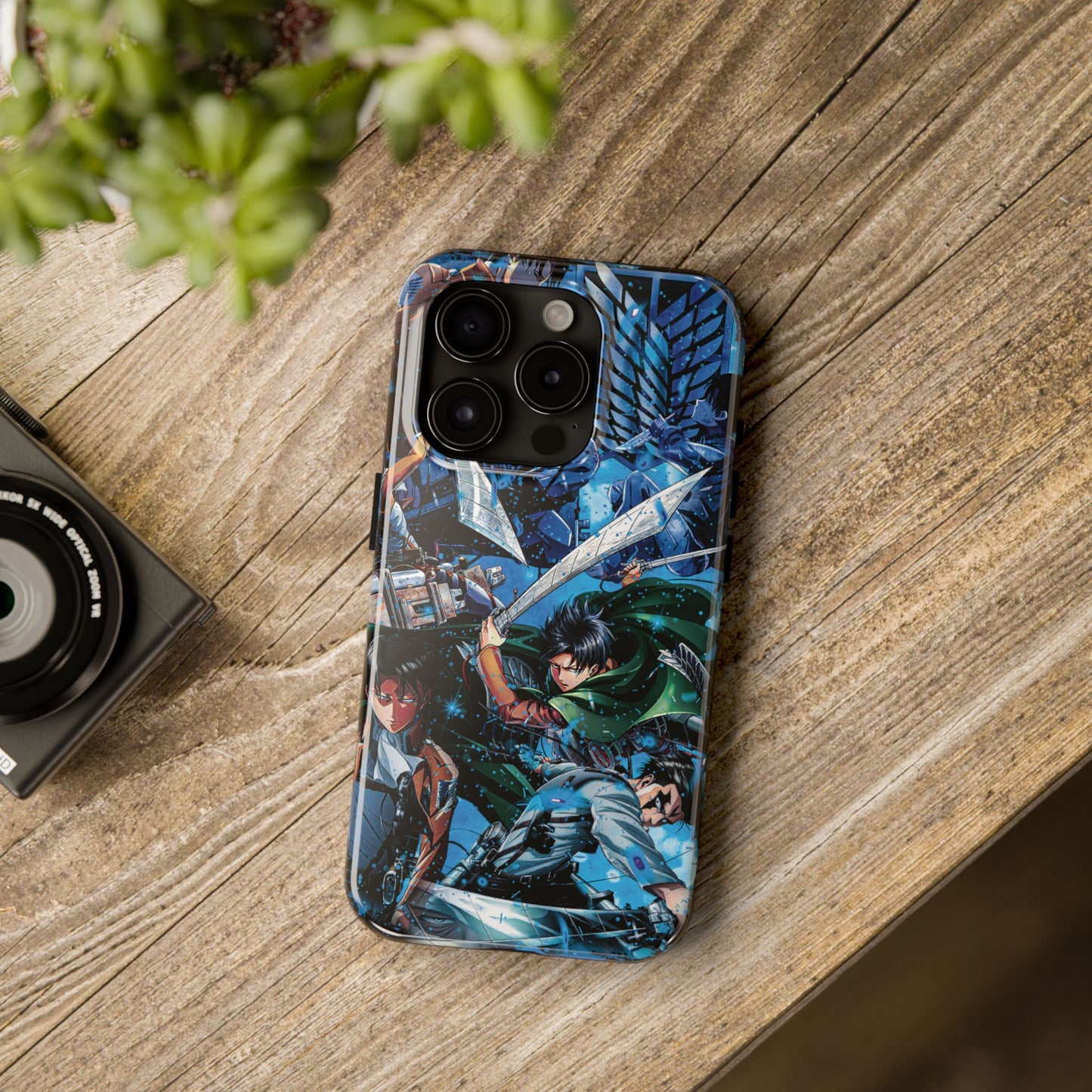 Levi Ackerman Double Layered Phone Case | Attack on Titan-Inspired Protective Anime Case