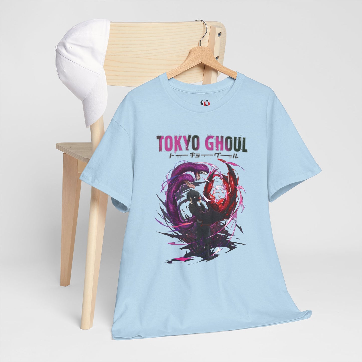 Ken Kaneki Chimera Kagune Unisex Heavy Cotton T-Shirt | Tokyo Ghoul Anime Graphic Tee