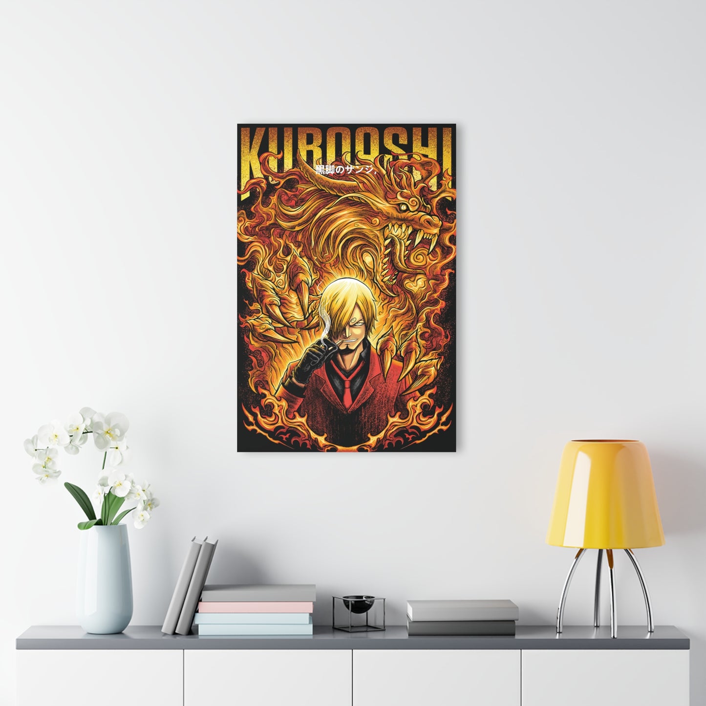 Flame Chef Sanji Acrylic Print