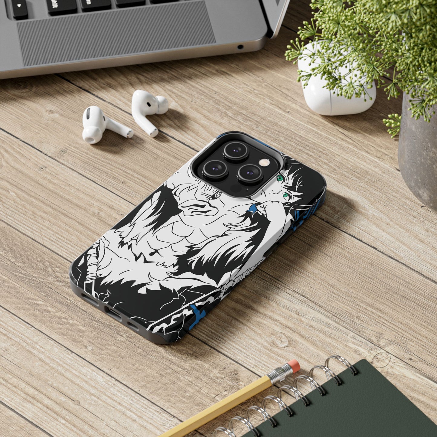 Inosuke Double Layered Phone Case| Demon Slayer-Inspired Anime Case