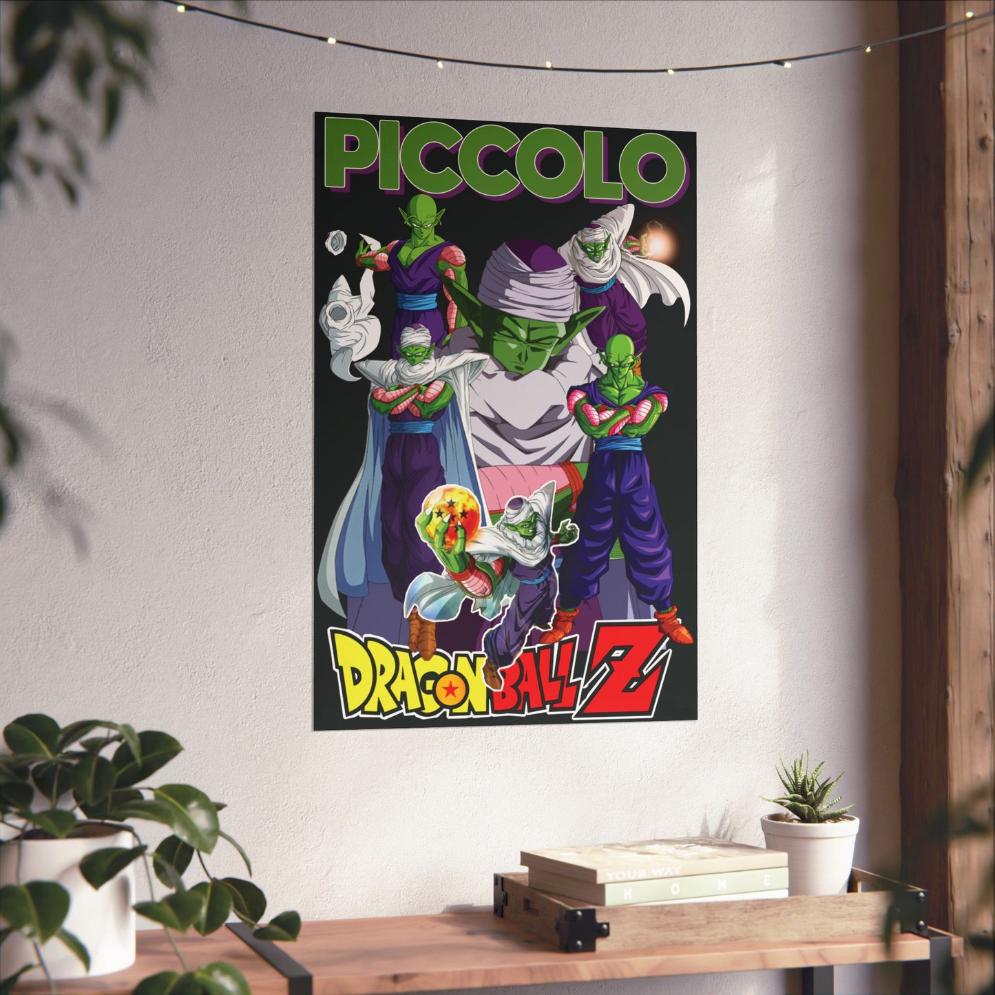 Piccolo “Namekian Pride” Matte Vertical Poster | Dragon Ball Z Anime Wall Art