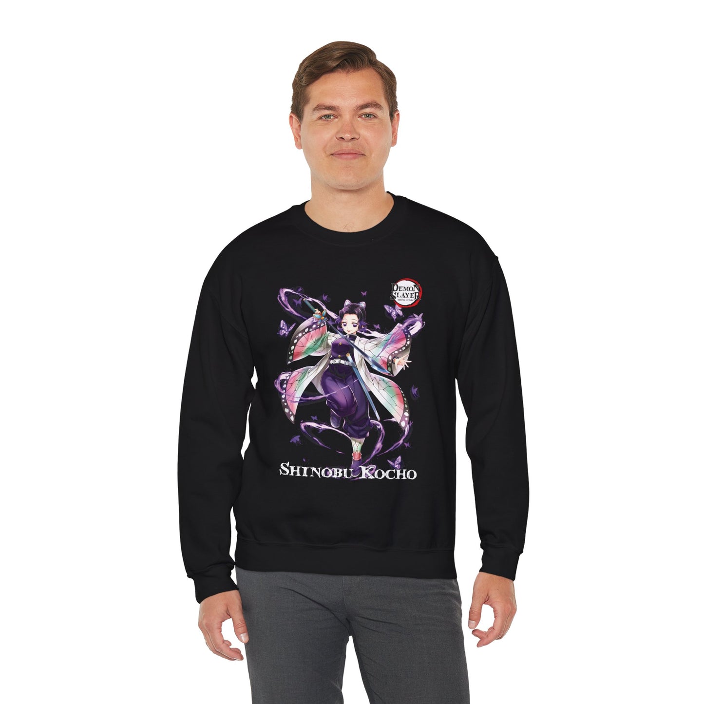 Shinobu Kocho Crewneck | Insect Hashira Demon Slayer Sweatshirt