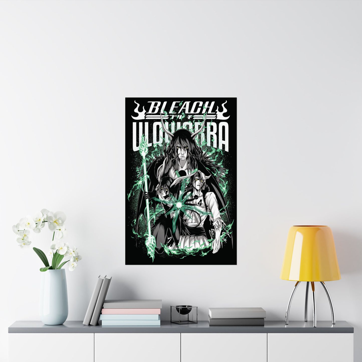 Ulquiorra Cifer Matte Vertical Poster | Bleach Anime Wall Art
