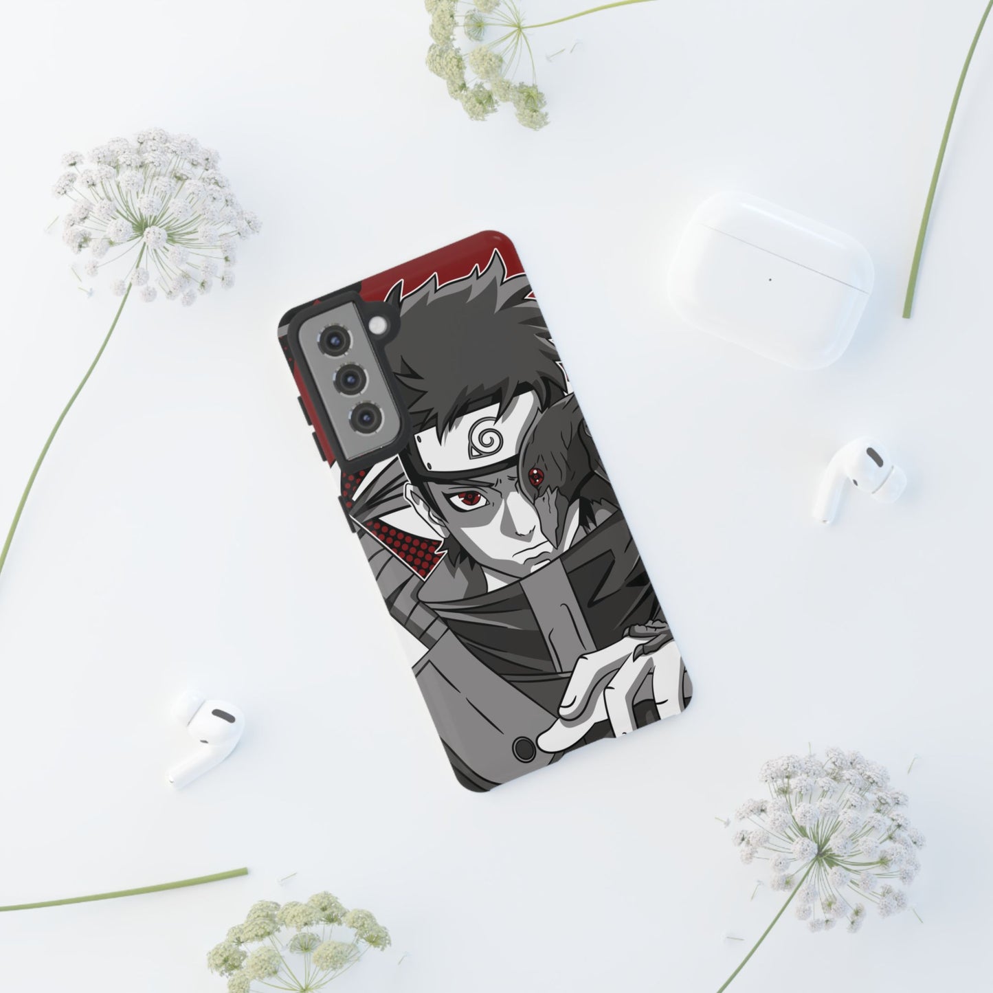 Shisui Uchiha Koto Amatsukami Double Layered Phone Case