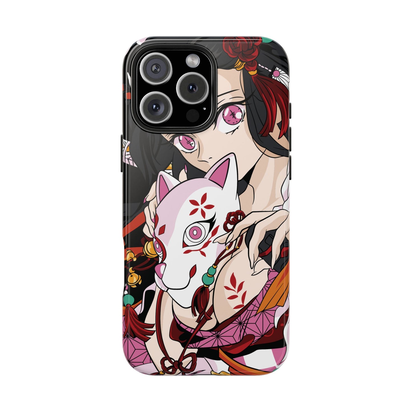 Demon Nezuko Phone Case | Kimetsu no Yaiba Double Layered Protective Case