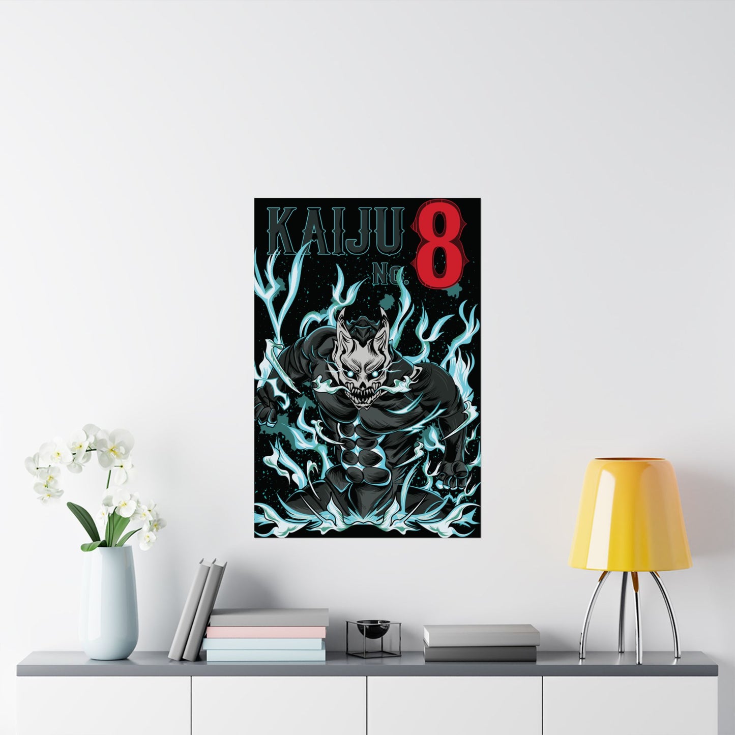 Kaiju No. 8 Infernal Surge Matte Vertical Poster