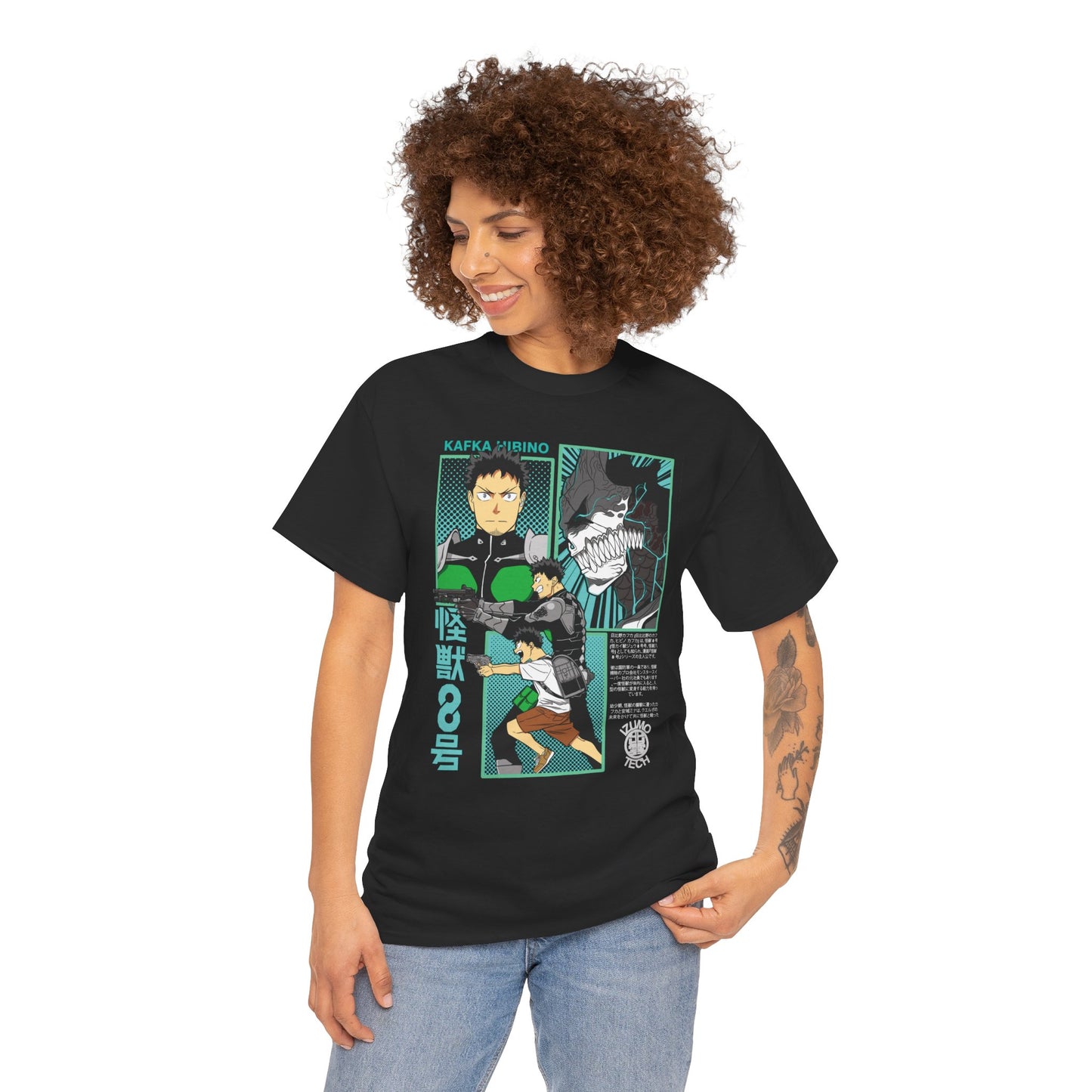 Kafka Hibino Unisex Heavy Cotton T-Shirt | Kaiju No. 8 Anime Tee