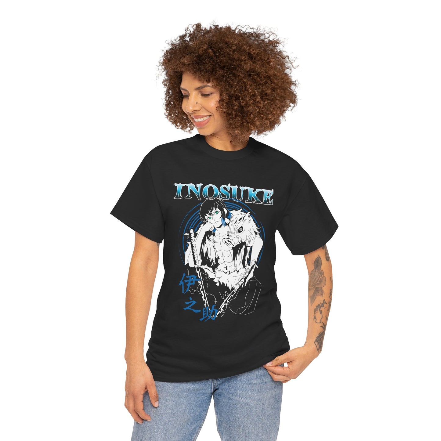 Inosuke Hashibira T-Shirt | Demon Slayer-Inspired Anime Streetwear Tee