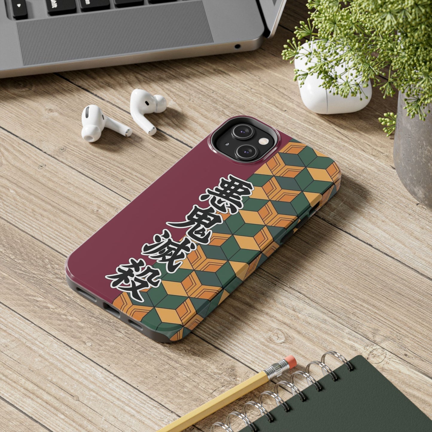 Water Pillar Haori Double Layered Phone Case
