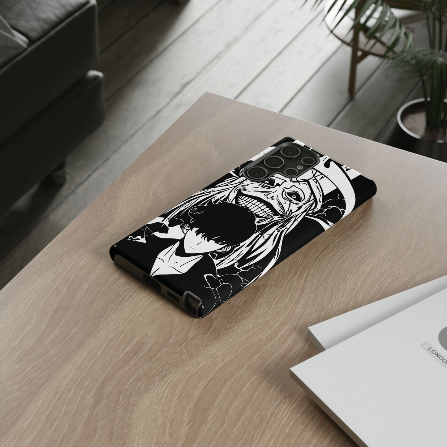Sung Jinwoo vs Statue of God III Double Layered Phone Case
