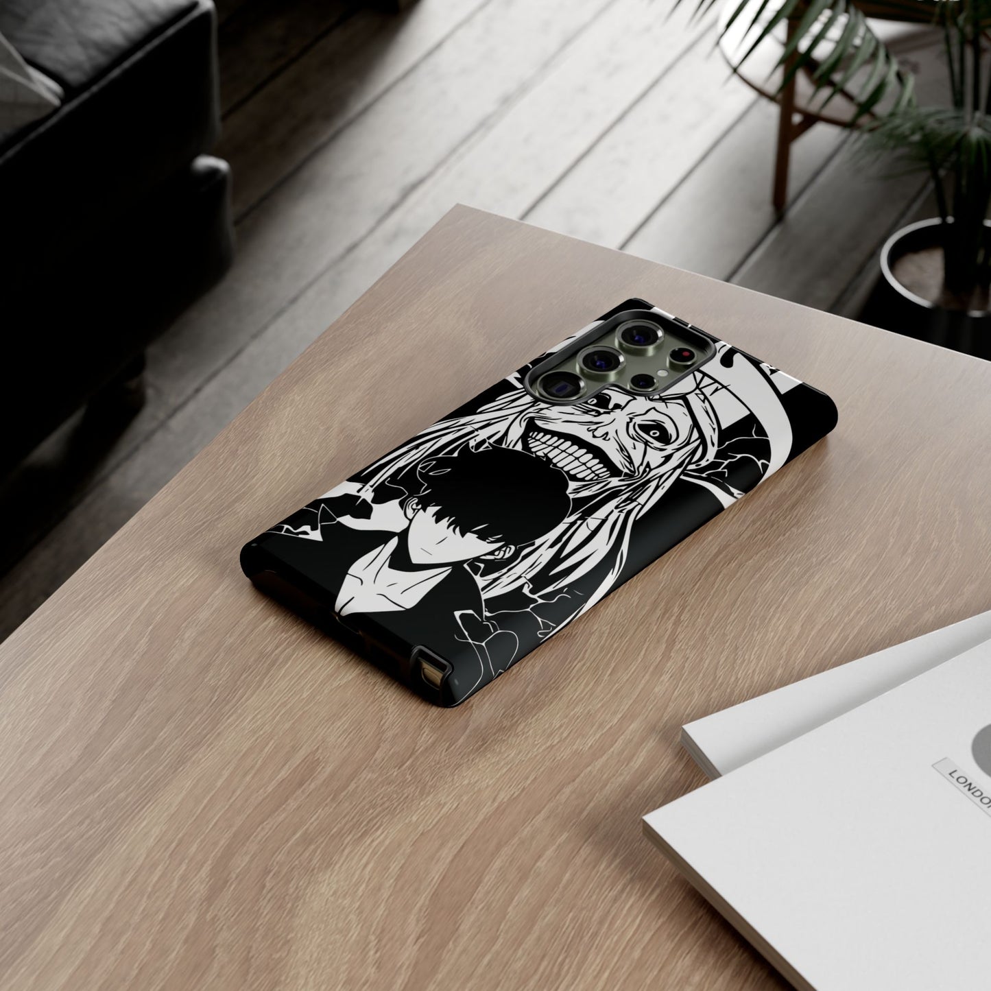 Sung Jinwoo vs Statue of God III Double Layered Phone Case