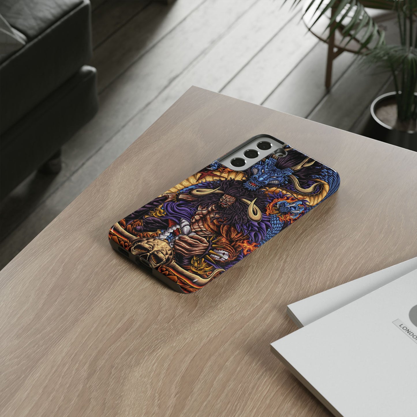 Cursed Dragon Oni Kaido Double Layered Phone Case