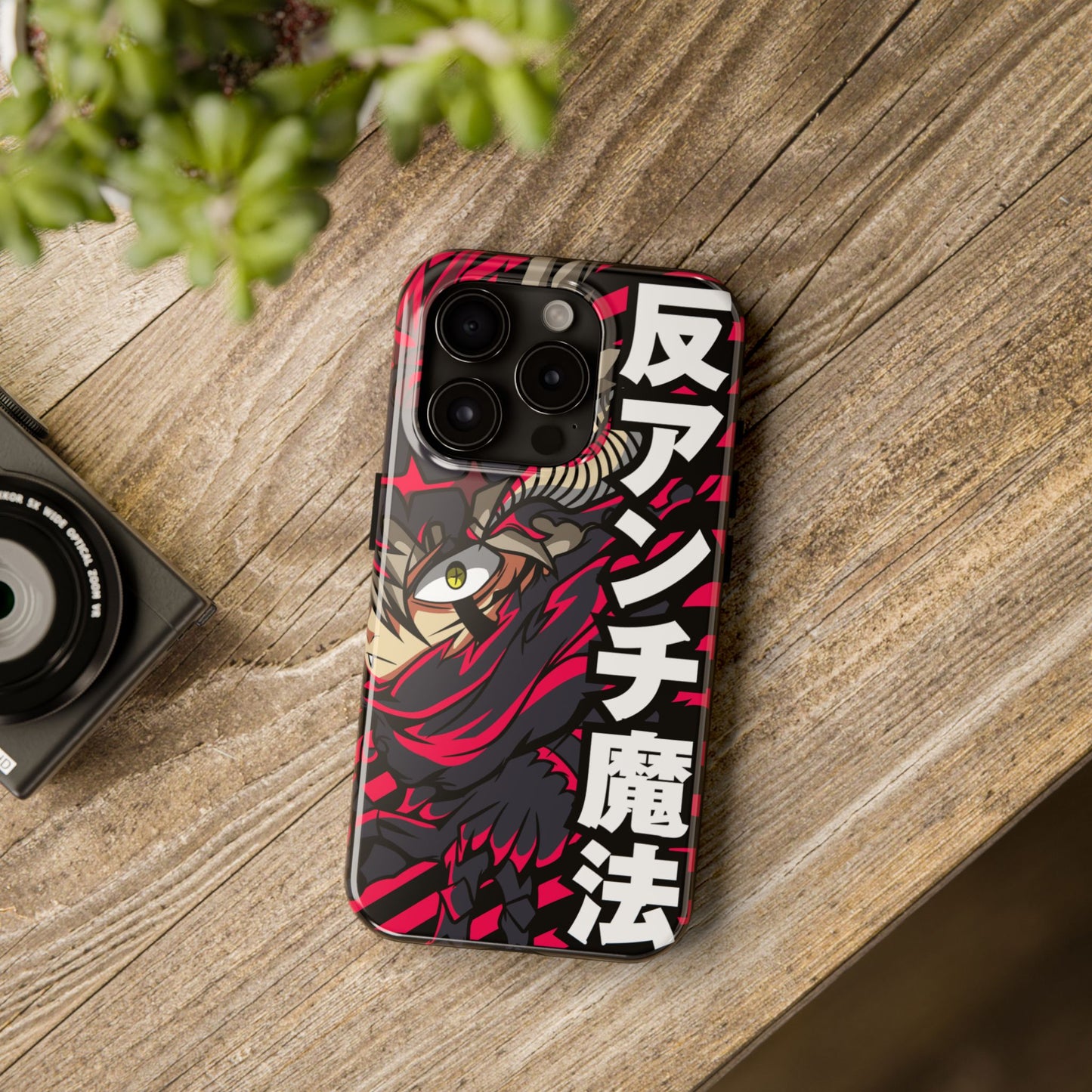 Asta Anti-Magic Double Layered Phone Case | Black Clover-Inspired Protective Anime Case for iPhone & Samsung