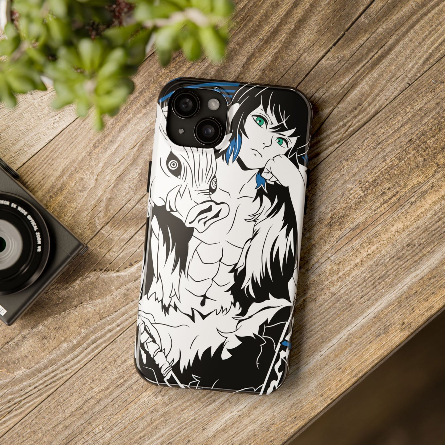 Inosuke Double Layered Phone Case| Demon Slayer-Inspired Anime Case