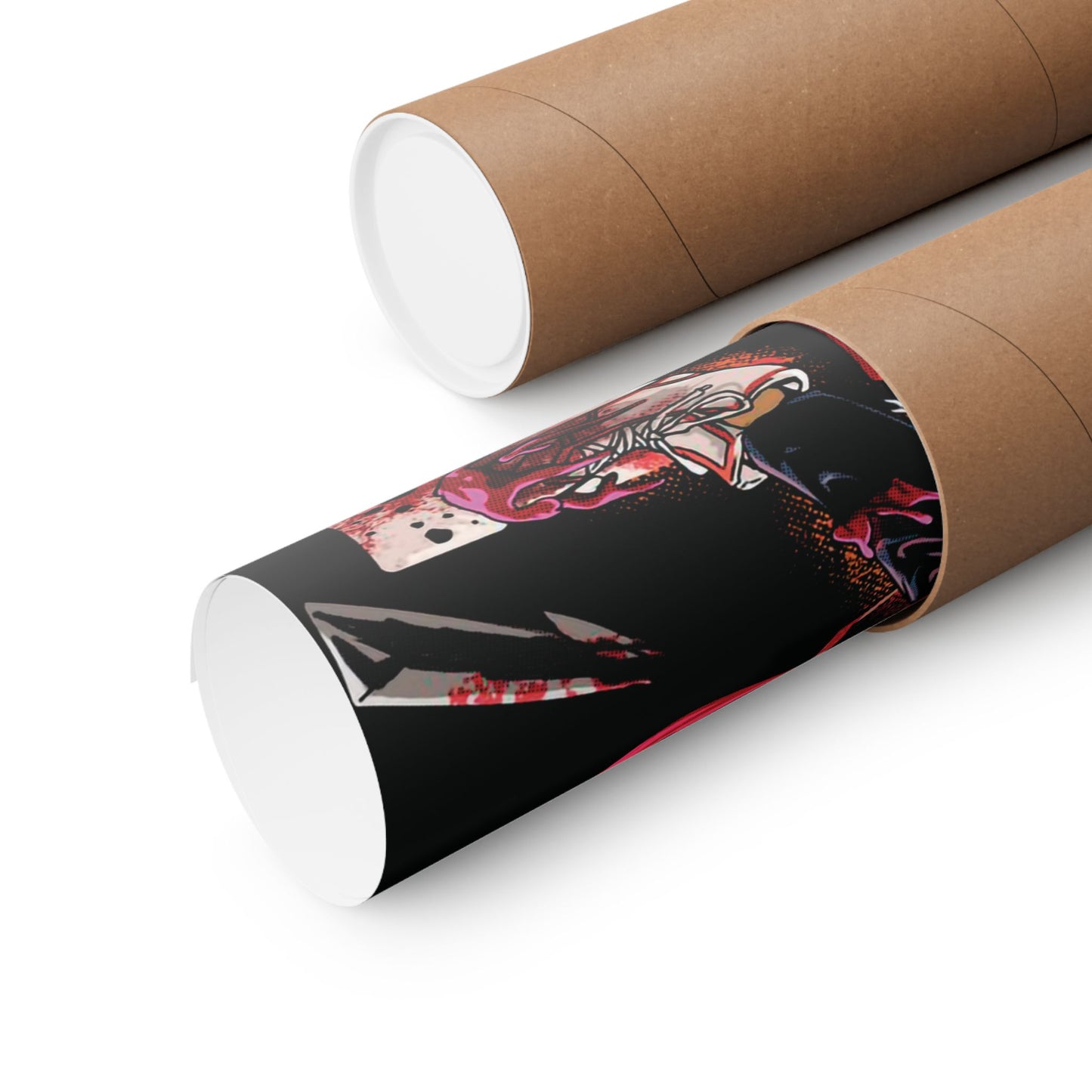 Denji Chainsaw Devil Form Matte Vertical Poster | Chainsaw Man Wall Art