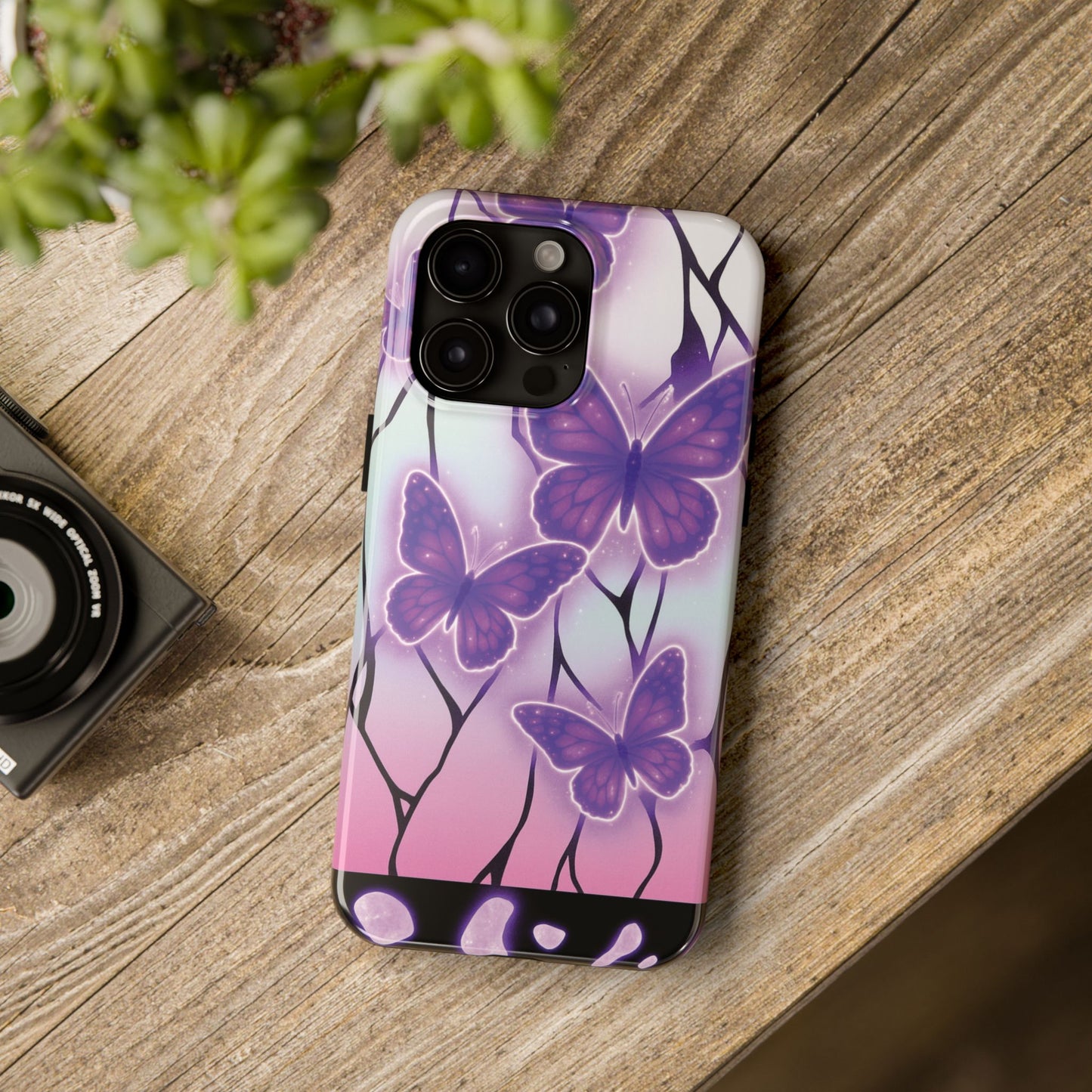 Insect Haori “Butterfly Dream” Double Layered Phone Case