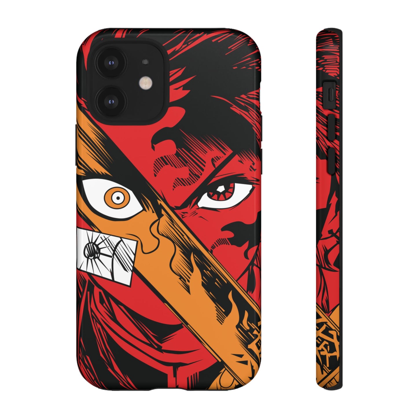 Tanjiro Kamado Slayer Mark Phone Case | Demon Slayer-Inspired Double Layered Protective Case