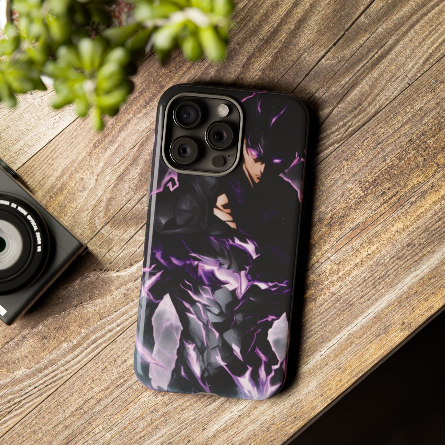 Sung Jin-Woo Shadow Monarch Awakening Double Layered Phone Case