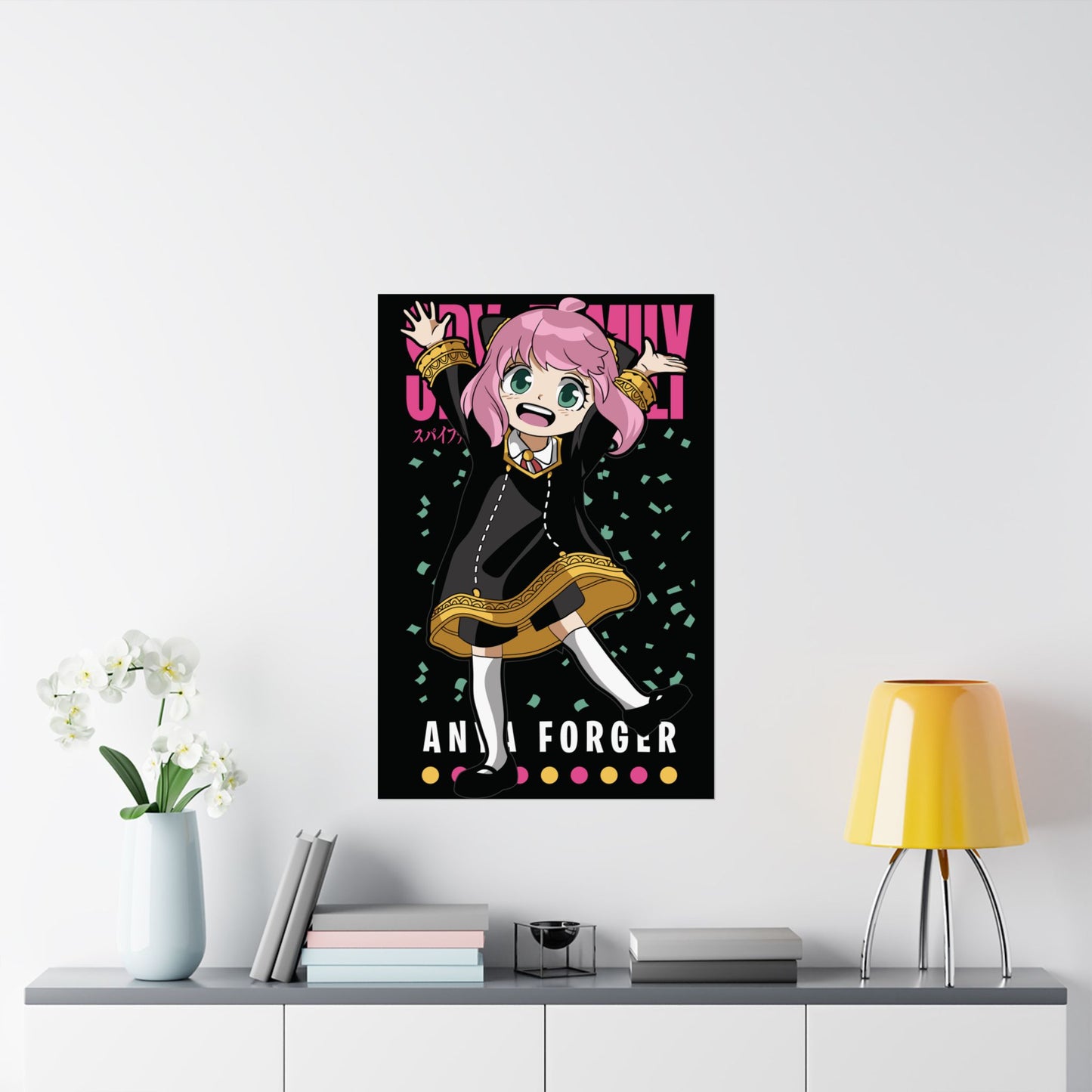 Anya Forger II Matte Vertical Poster | Spy x Family Anime Wall Art