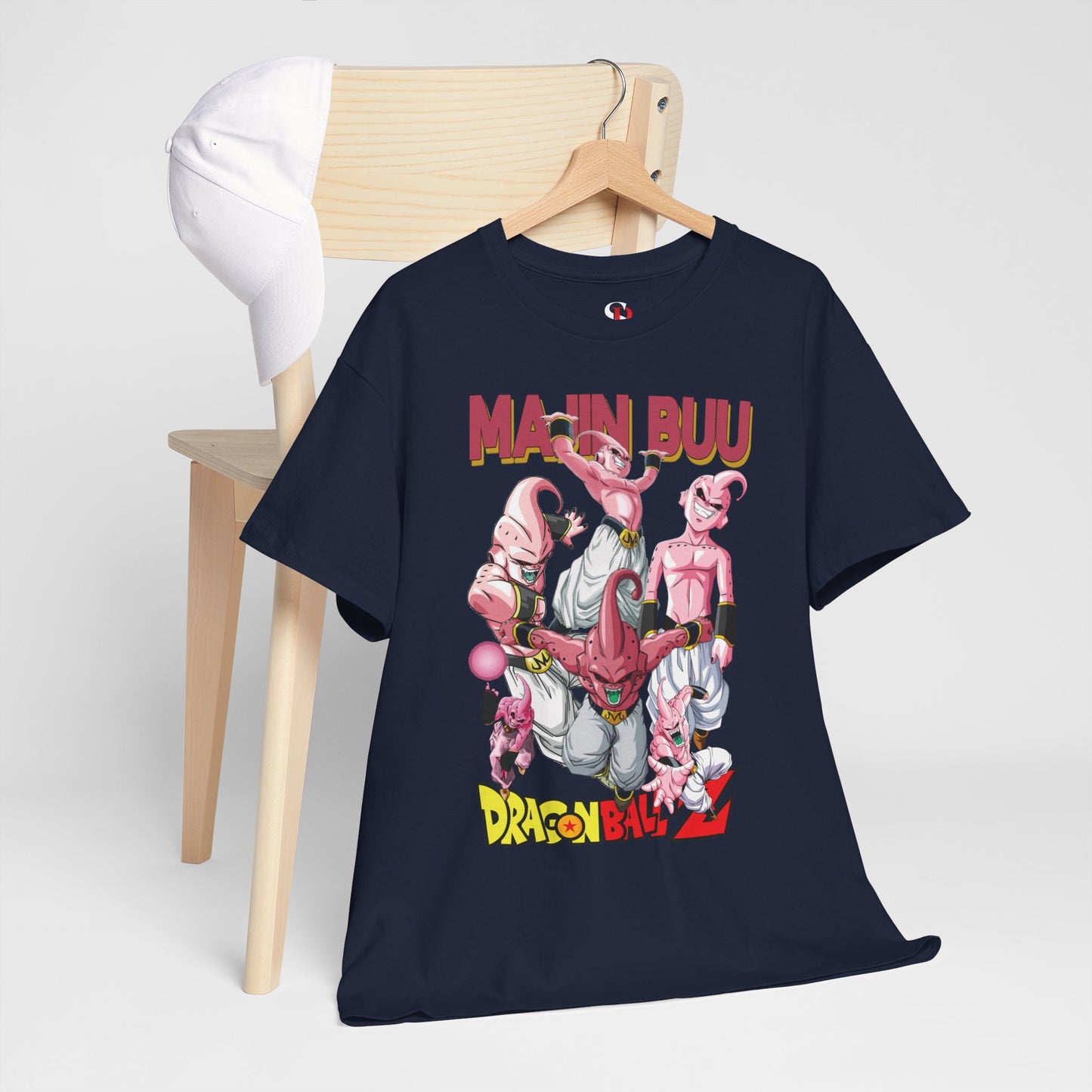 Majin Buu Unisex Heavy Cotton T-Shirt | Dragon Ball Z-Inspired Anime Tee