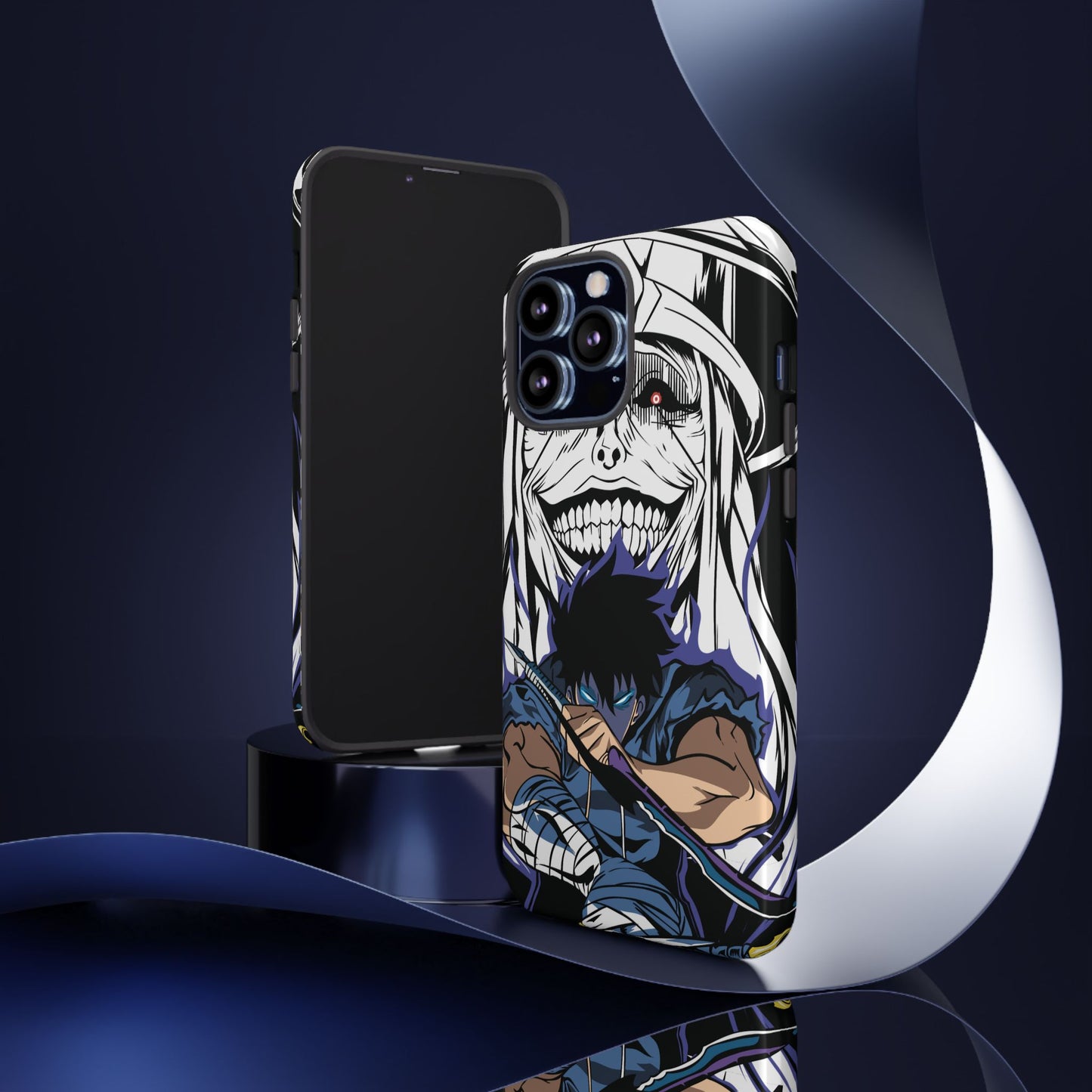 Sung Jinwoo Vs Statue Of God II Double Layered Phone Case