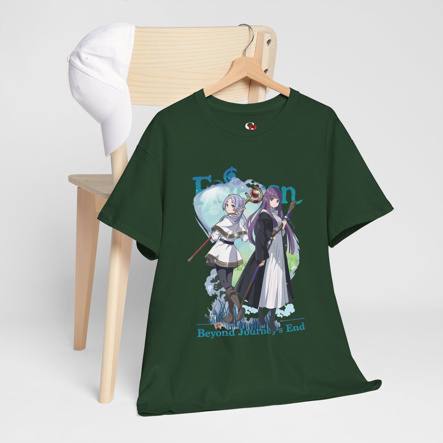 Frieren: Beyond Journey’s End Unisex Heavy Cotton T-Shirt | Frieren & Fern Anime Tee