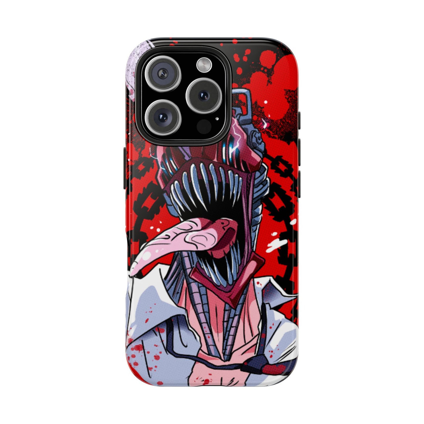 Chainsaw Devil Double Layered Phone Case | Chainsaw Man-Inspired Protective Anime Case