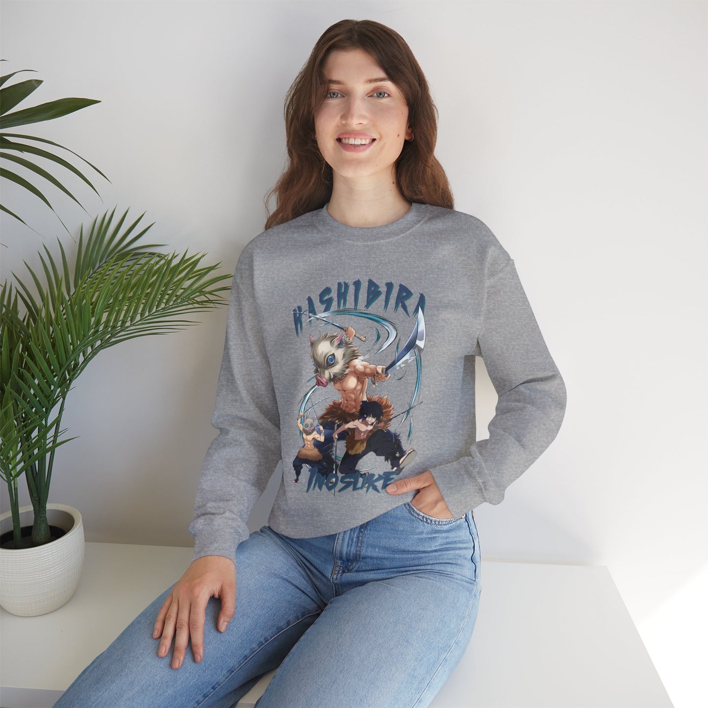 Inosuke Hashibira Beast Breathing Sweatshirt | Demon Slayer Anime Streetwear