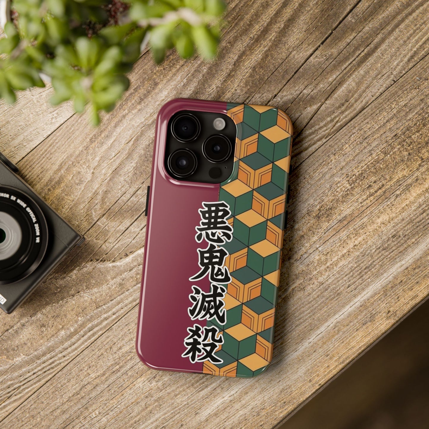 Water Pillar Haori Double Layered Phone Case