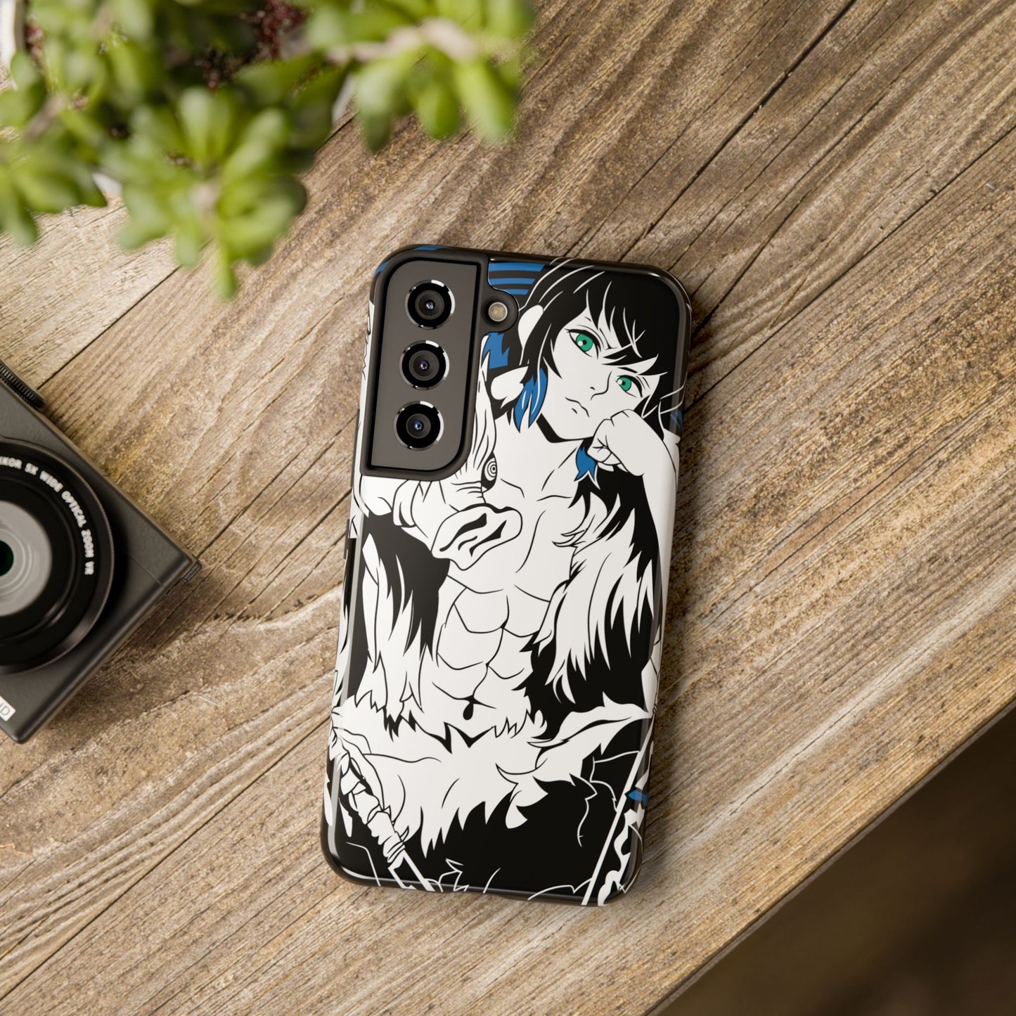 Inosuke Double Layered Phone Case| Demon Slayer-Inspired Anime Case