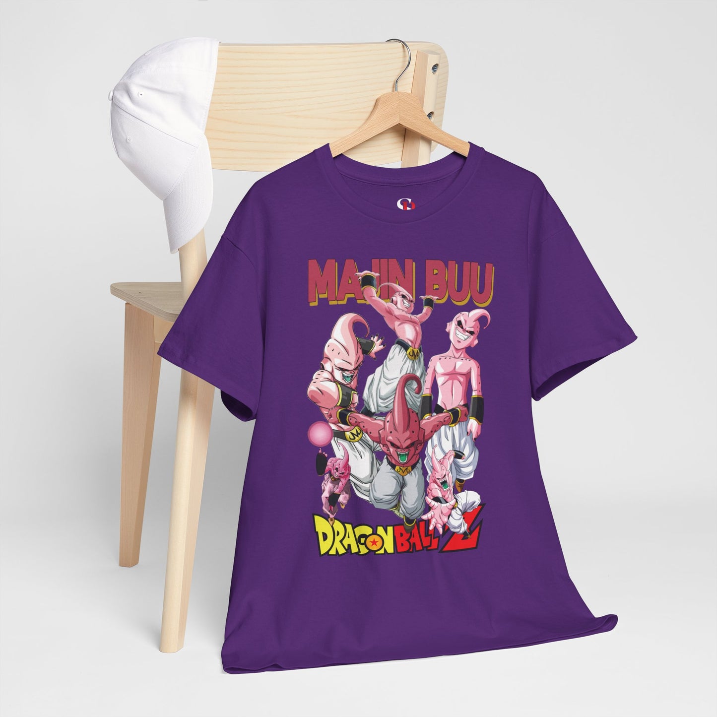 Majin Buu Unisex Heavy Cotton T-Shirt | Dragon Ball Z-Inspired Anime Tee