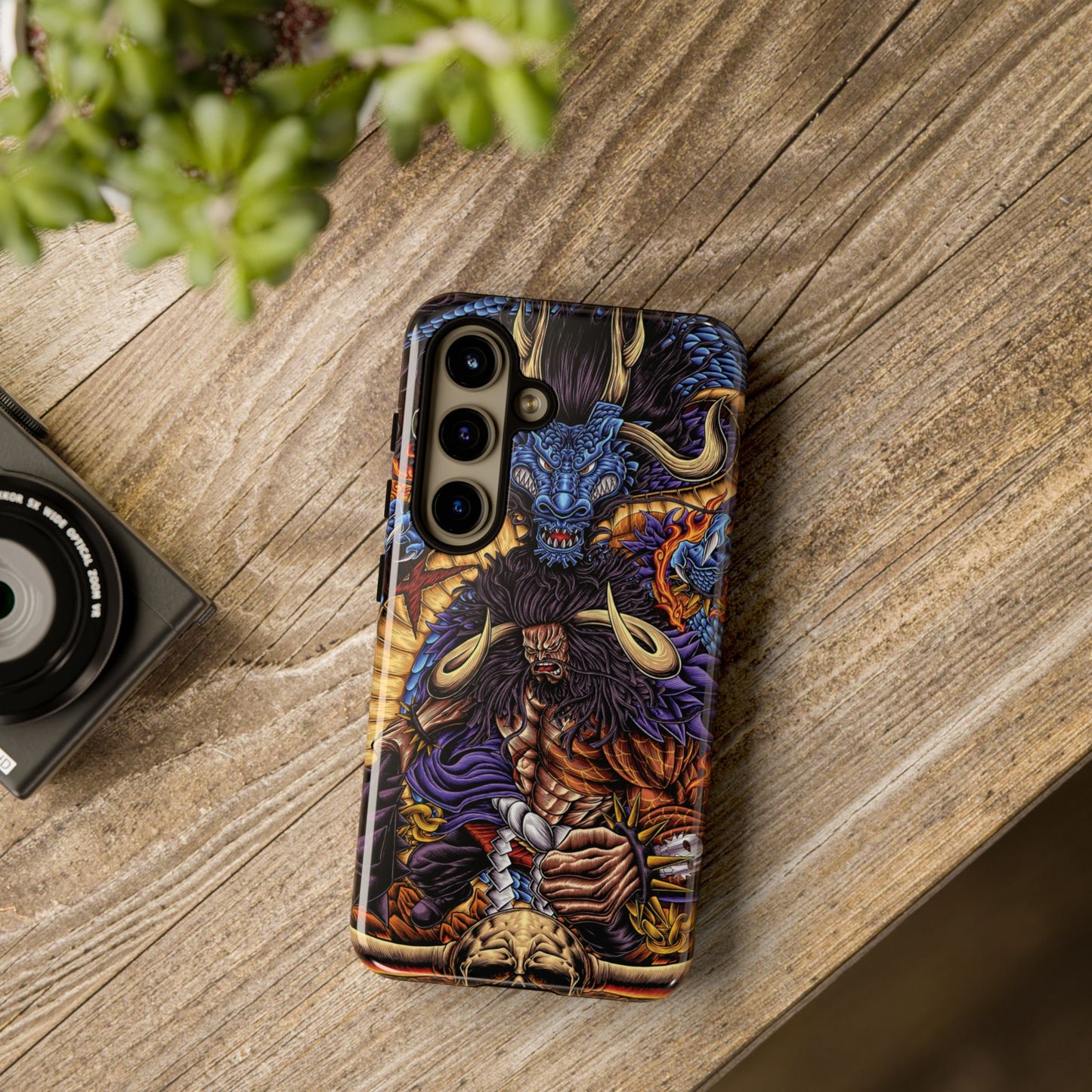 Cursed Dragon Oni Kaido Double Layered Phone Case