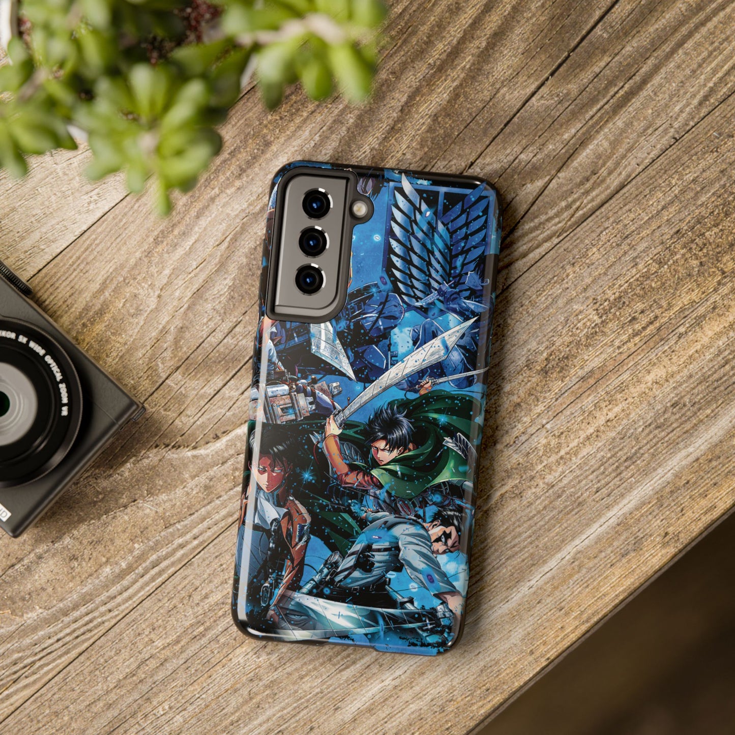 Levi Ackerman Double Layered Phone Case | Attack on Titan-Inspired Protective Anime Case