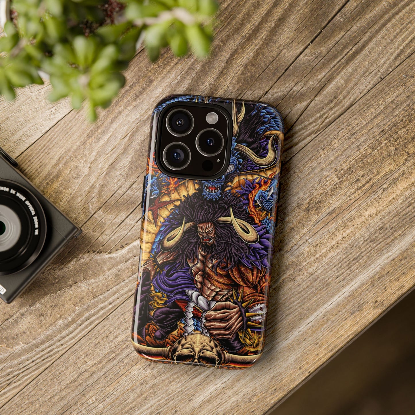 Cursed Dragon Oni Kaido Double Layered Phone Case