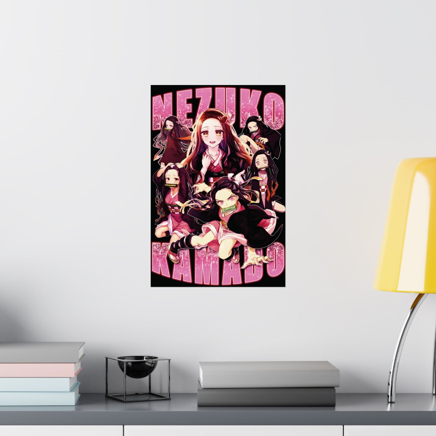 Six Styles of Nezuko Poster | Demon Slayer Wall Art