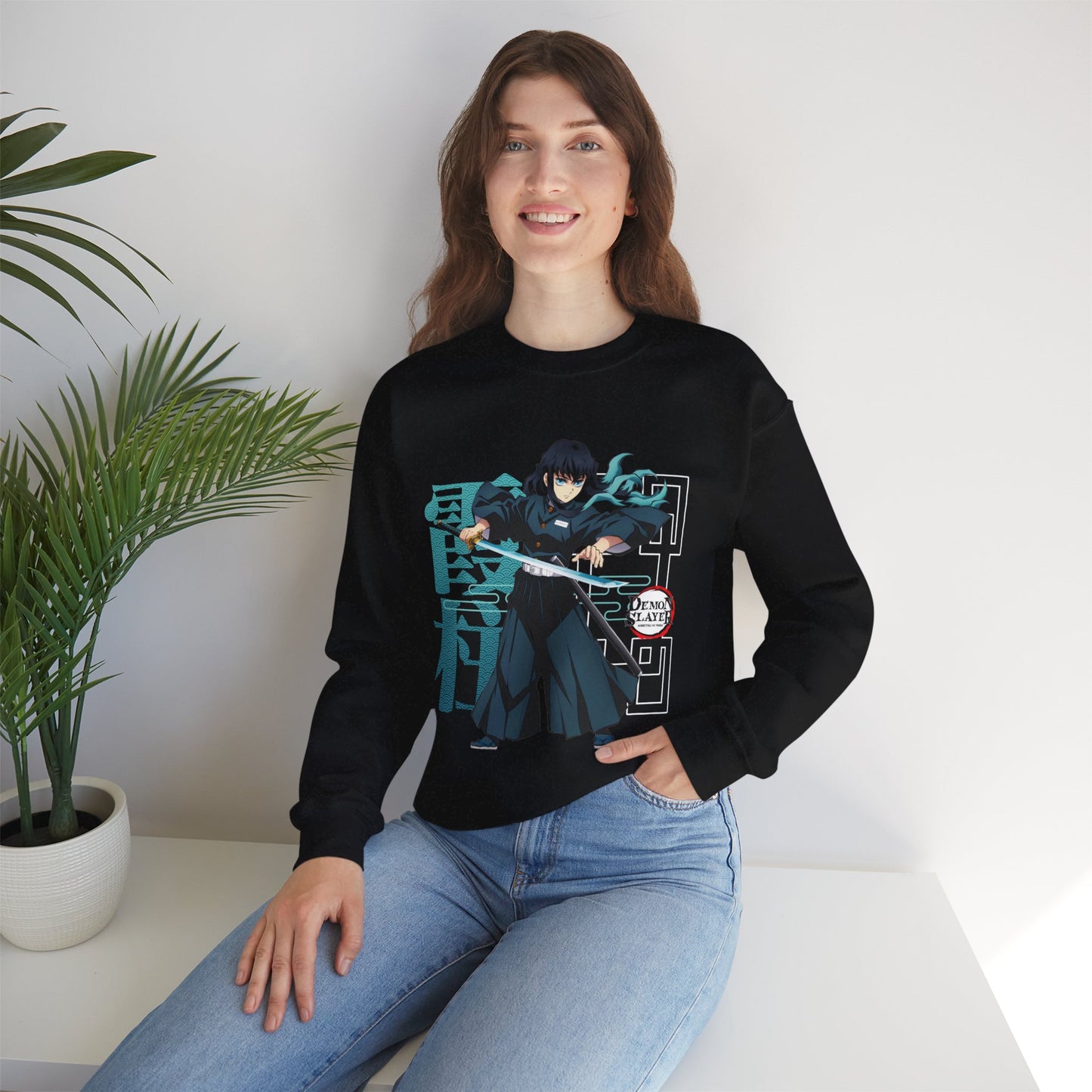 Muichiro Tokito Crewneck | Mist Hashira Demon Slayer Sweatshirt