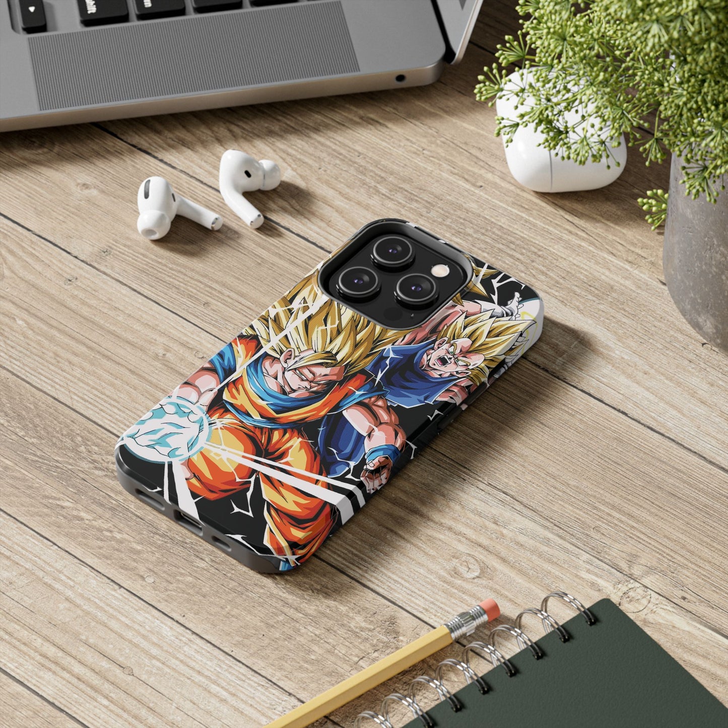 Super Saiyan Duo Double Layered Phone Case