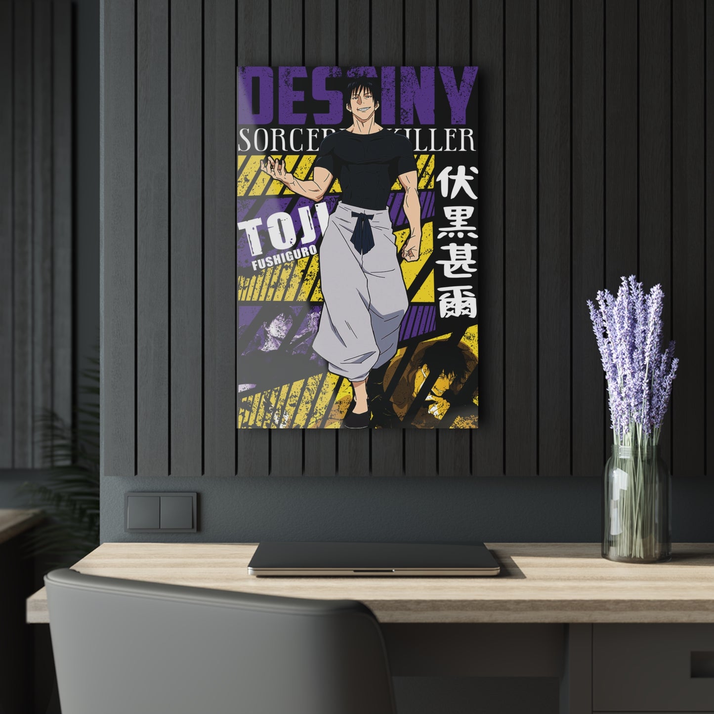 Sorcerer Killer Toji Fushiguro Acrylic Print