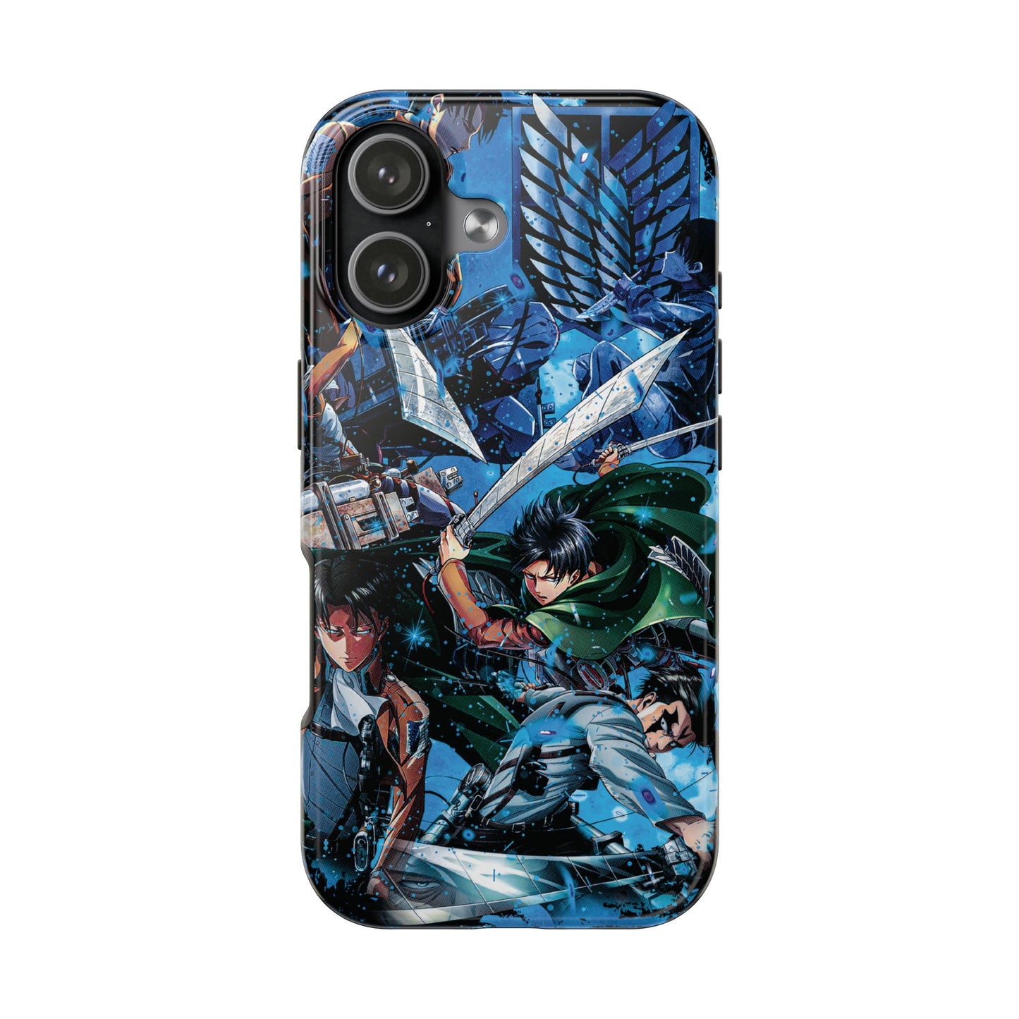 Levi Ackerman Double Layered Phone Case | Attack on Titan-Inspired Protective Anime Case