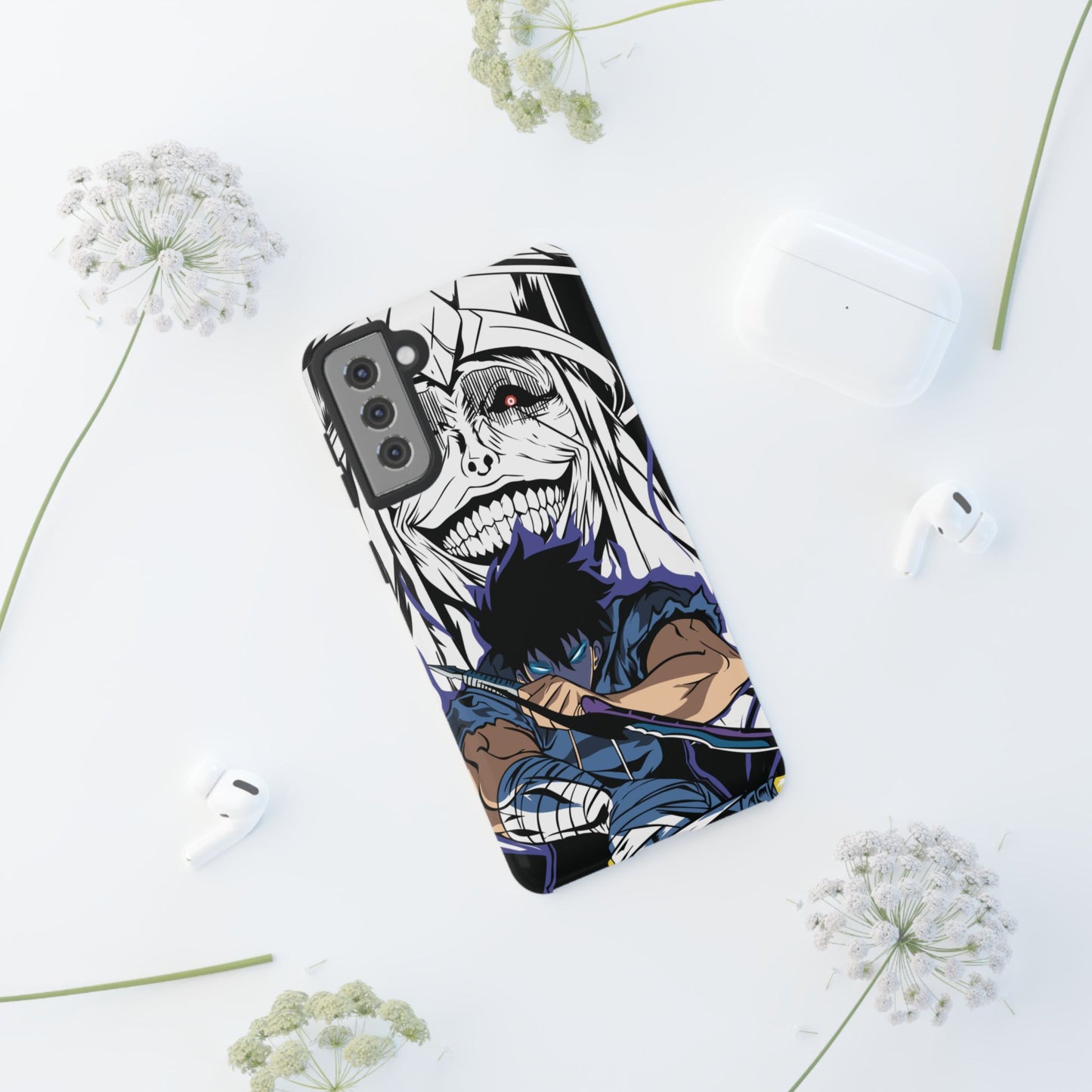 Sung Jinwoo Vs Statue Of God II Double Layered Phone Case