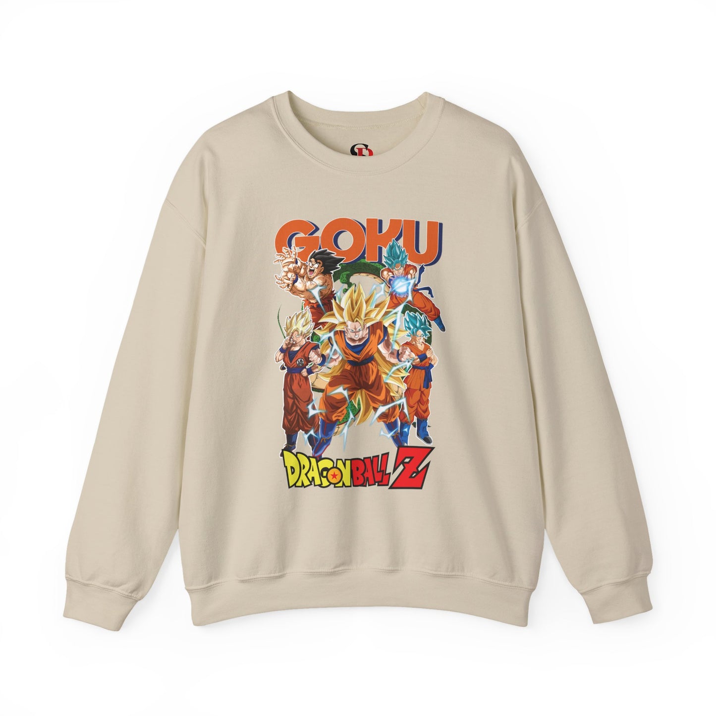 Goku “Legacy of Power” Unisex Heavy Crewneck | Dragon Ball Z Streetwear Sweatshirt