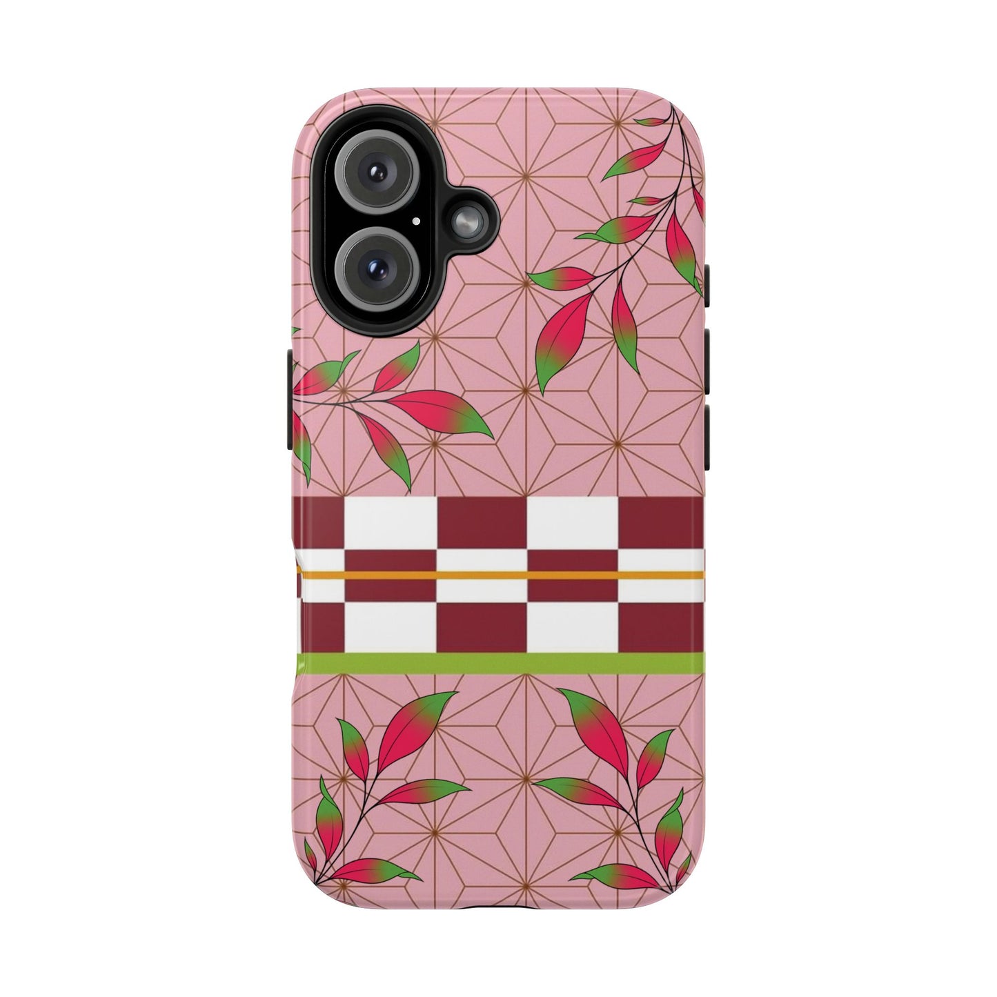 Demon Flower Haori Double Layered Phone Case