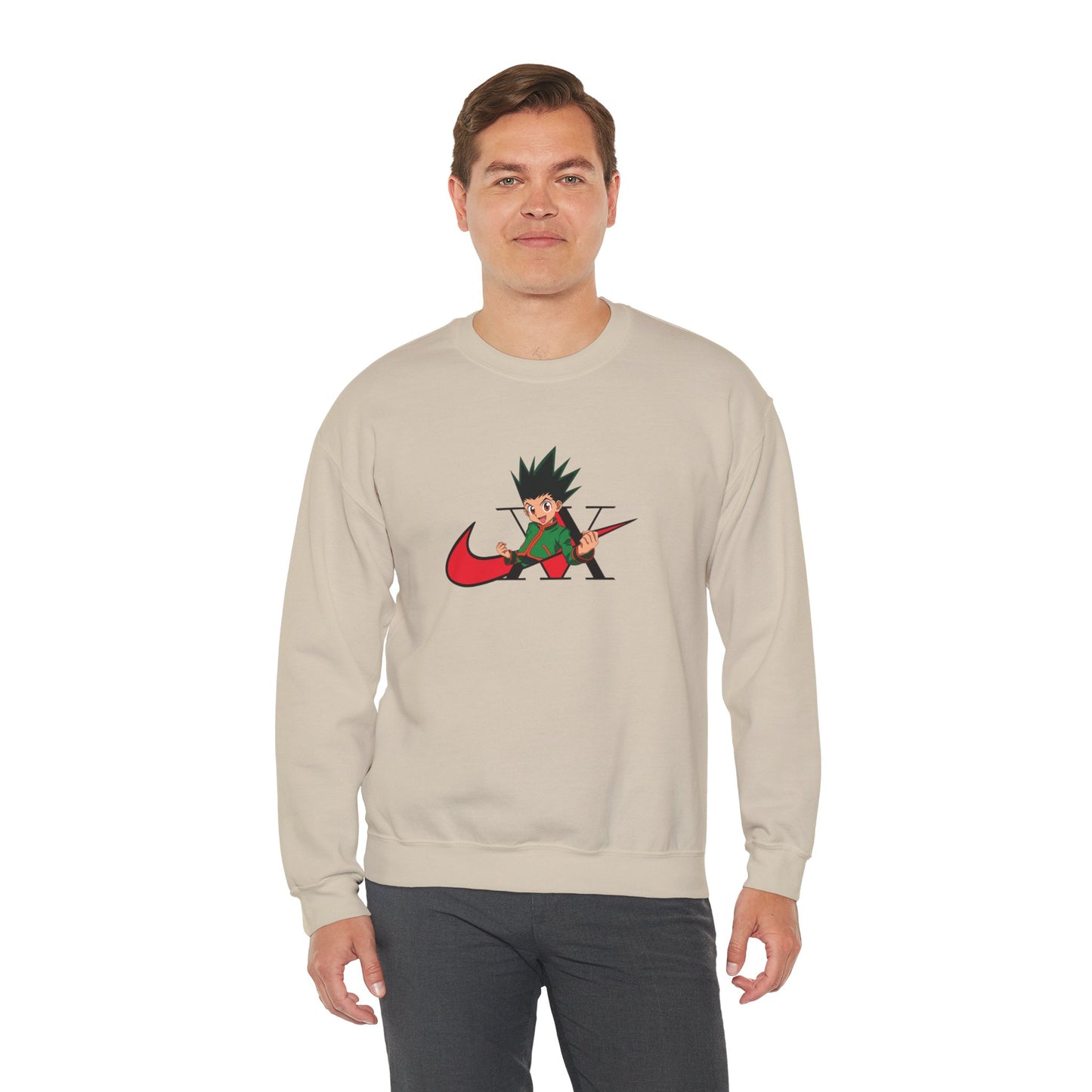 Gon Drip Force Unisex Heavy Blend Crewneck Sweatshirt