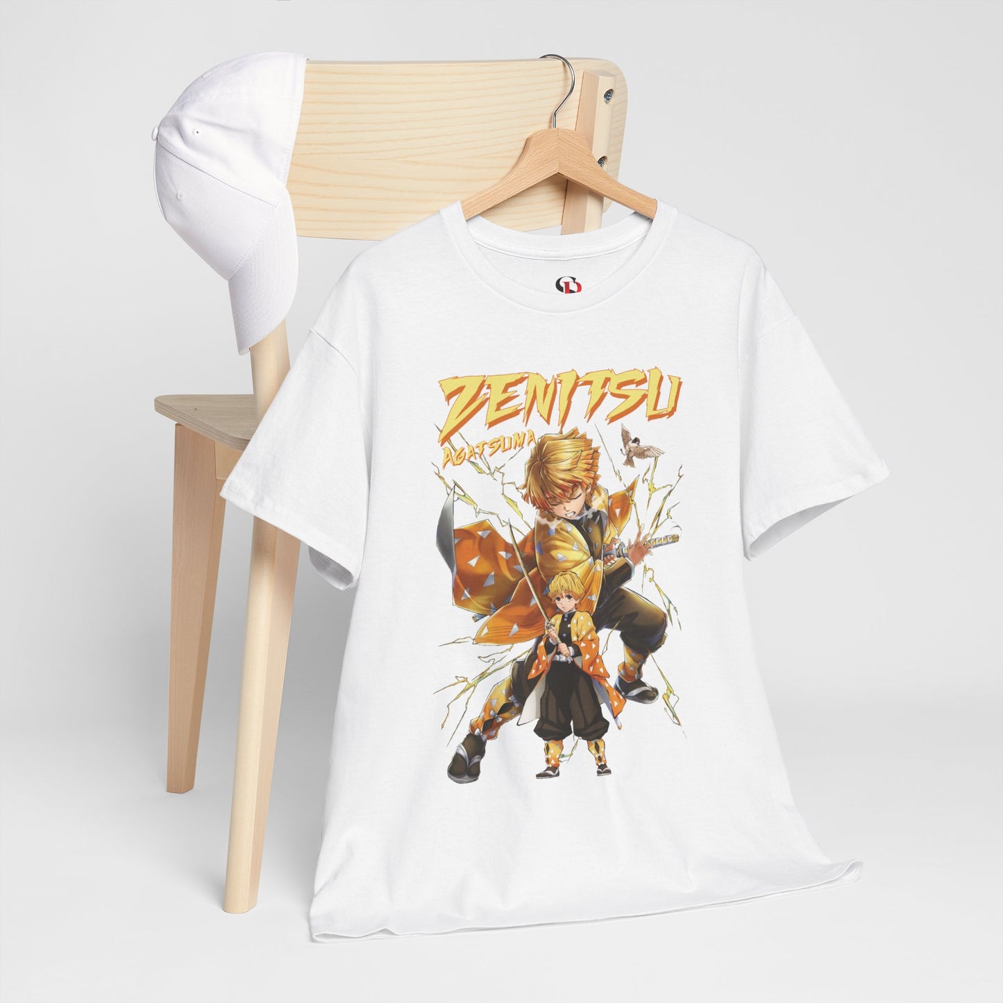 Zenitsu Agatsuma Thunder Breathing T-Shirt | Demon Slayer Anime Streetwear Tee