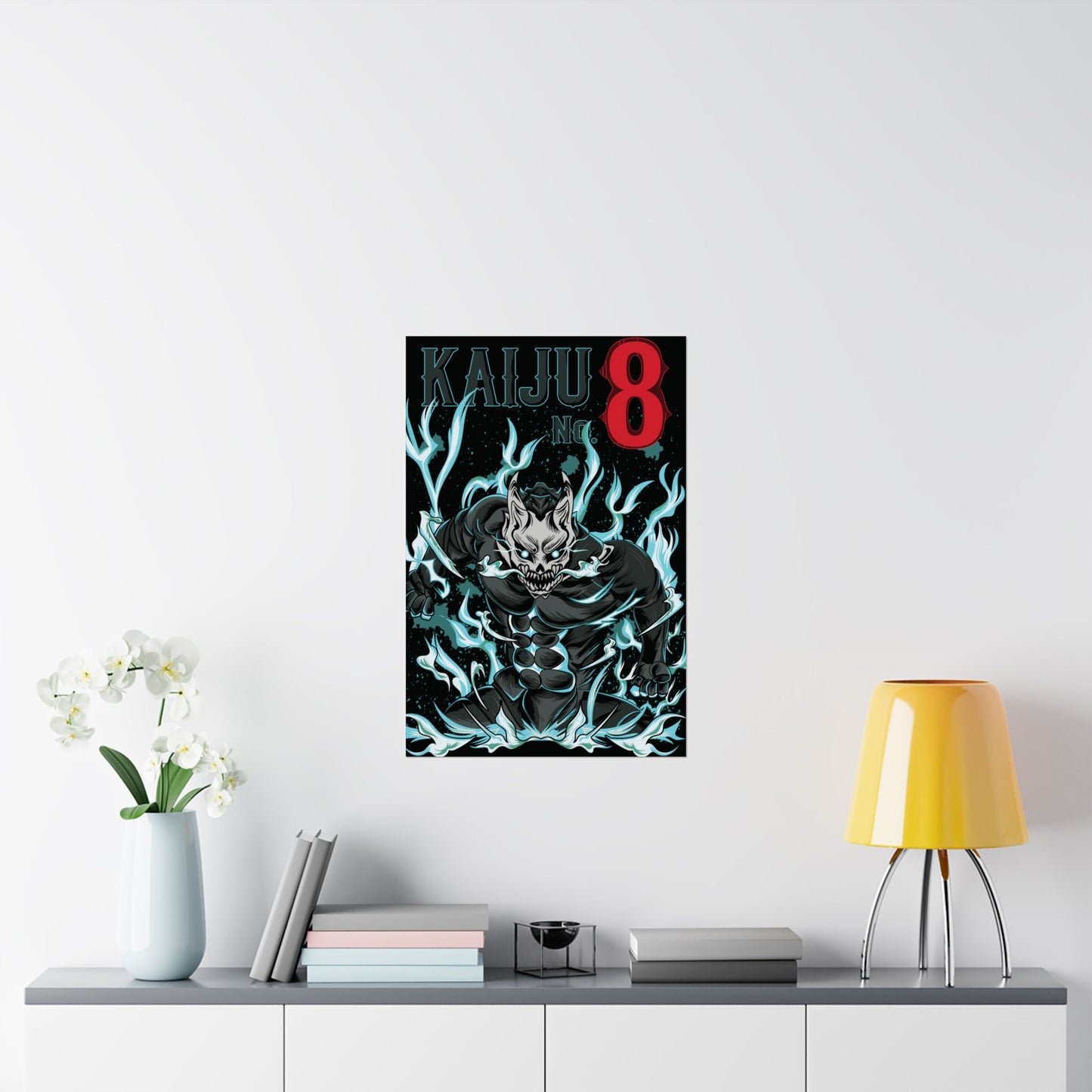 Kaiju No. 8 Infernal Surge Matte Vertical Poster